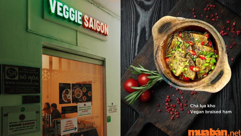 Veggie Saigon là quán chay với hai nền ẩm thực Việt Nam và Thái Lan