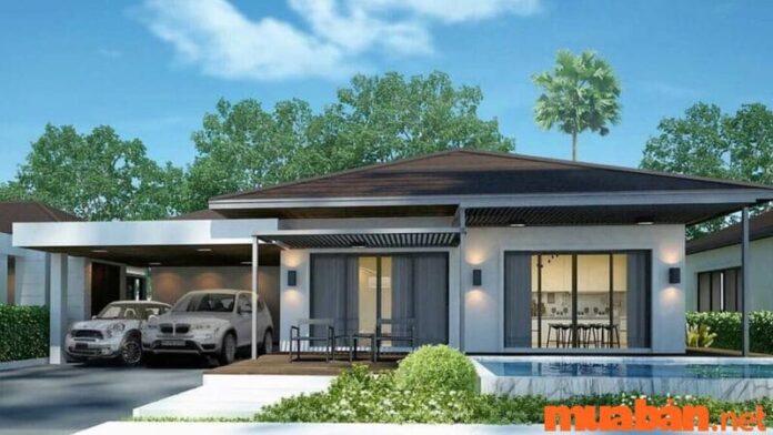 mẫu nhà cấp 4 đẹp 100m2