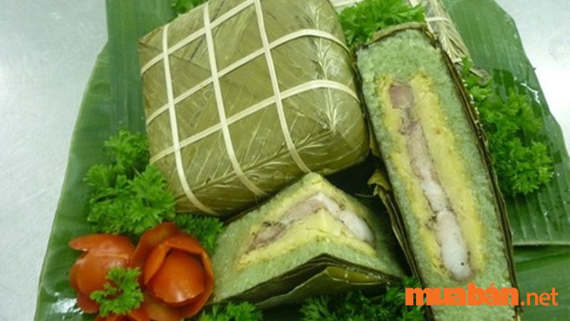 Món ngon Thái Nguyên bánh chưng Bờ Đậu được ưa chuộng rộng khắp cả nước
