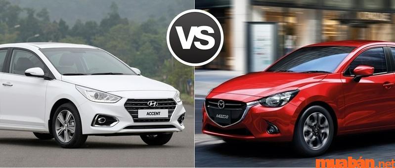 Đánh giá Hyundai Accent và Mazda 2