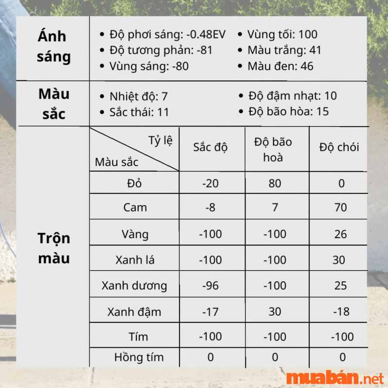 Lightroom tone xám lạnh