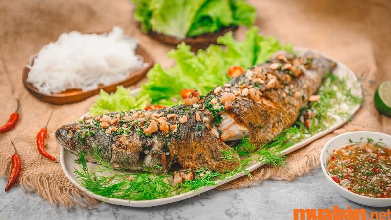 Đặc sản Tiền Giang mang đậm nét dân dã miền Tây gọi tên cá lóc nướng trui