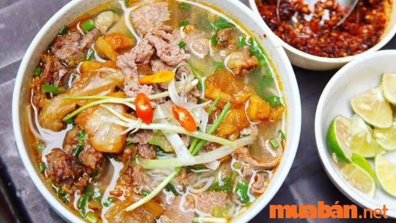 Bún sốt vang đặc sản Hà Nam