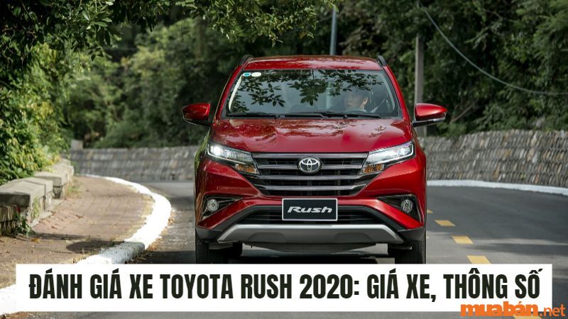 Giá lăn bánh Toyota Rush 2020