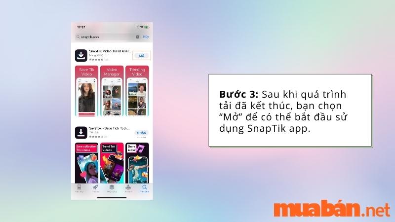 Hướng dẫn tải SnapTik app trên IOS bước 3