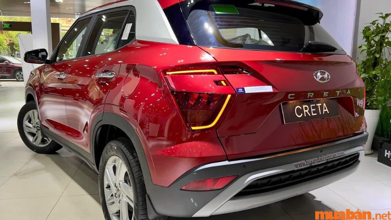 Đánh giá Hyundai Creta 2022 với thiết phần đuôi xe