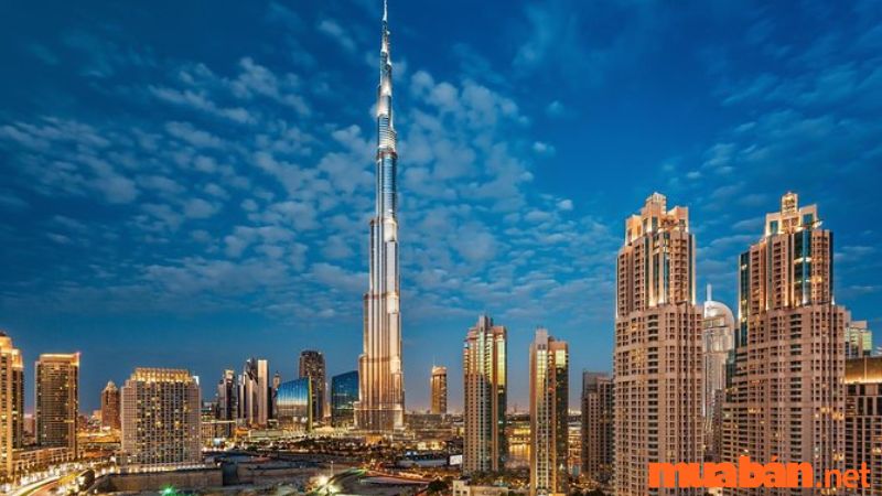 Tòa nhà cao nhất thế giới - Burj Khalifa (Dubai) nằm top 1