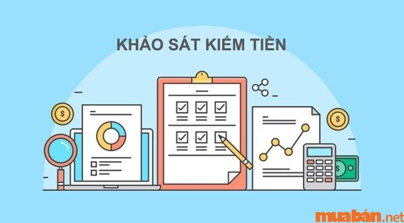 Thất nghiệp làm gì để kiếm tiền? Làm khảo sát kiếm tiền