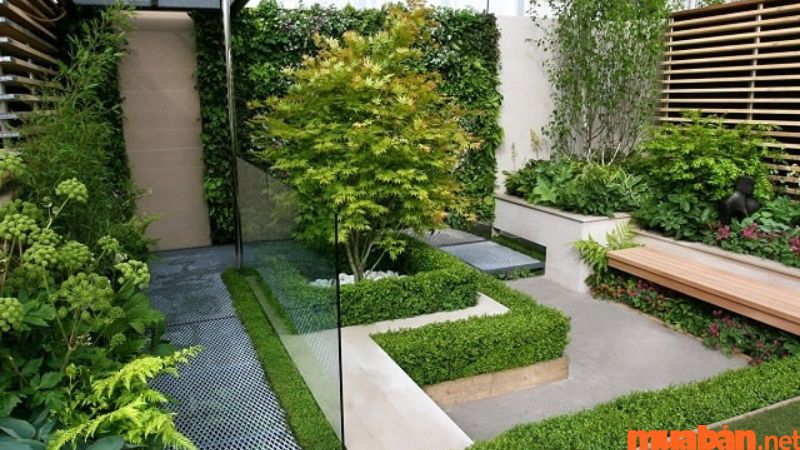Có thể thiết kế thêm sân vườn để ngôi nhà thêm trong lành
