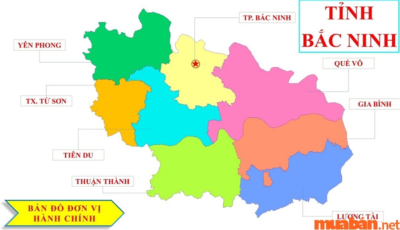 Tỉnh nào có diện tích nhỏ nhất Việt Nam? Bản đồ tỉnh Bắc Ninh