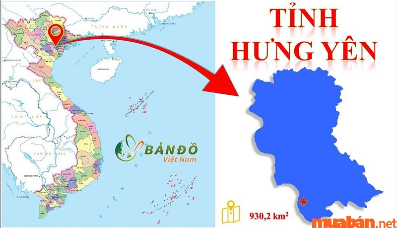 Tỉnh nào có diện tích nhỏ nhất Việt Nam không thể thiếu Hưng Yên