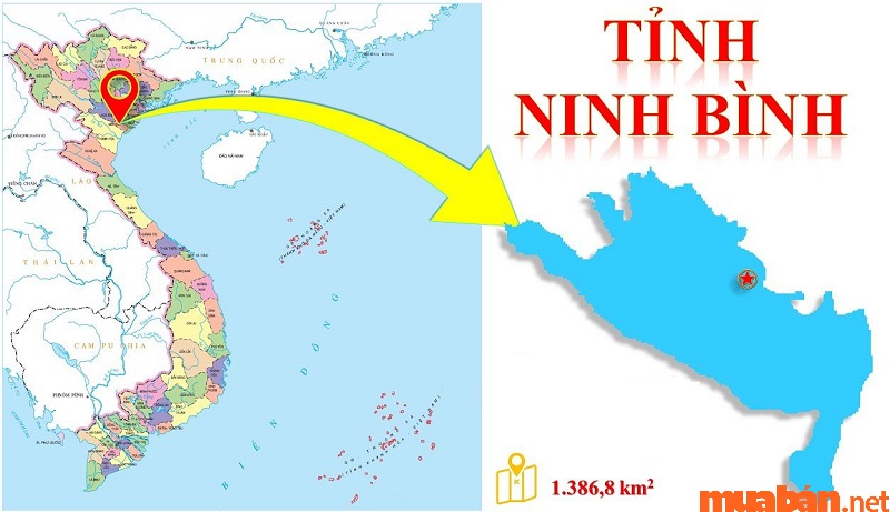 Tỉnh nào có diện tích nhỏ nhất Việt Nam phải kể đến Ninh Bình