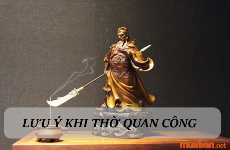 What taboos should be kept in mind when worshiping Quan Cong?