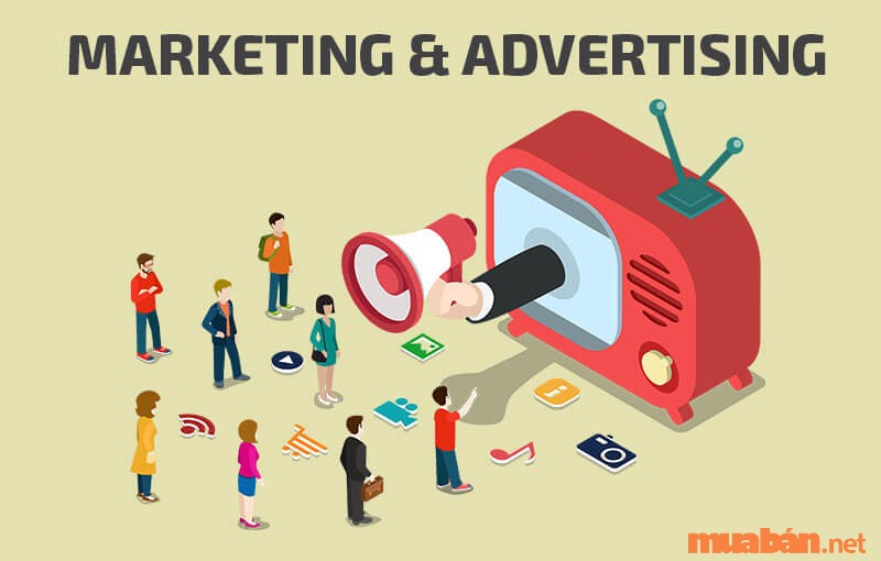 Sự khác nhau giữa quảng cáo và tiếp thị là gì?