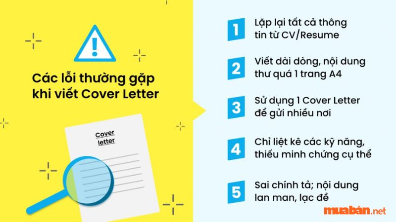 mẫu Cover Letter tiếng Anh