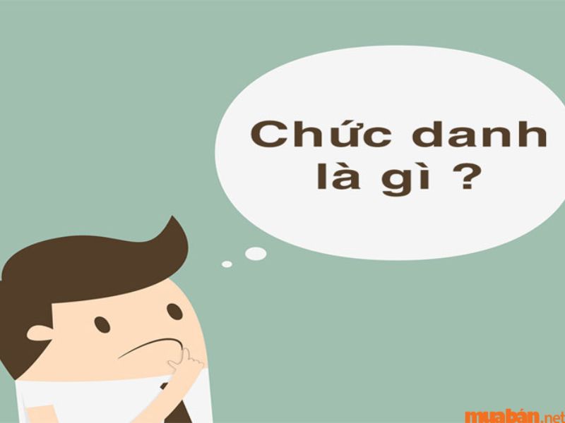 Chức danh nghề nghiệp là gì