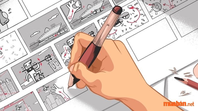 Storyboard là gì? Phác thảo hình ảnh bằng Storyboard