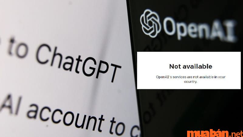 IP Việt Nam hiện chưa hỗ trợ đăng ký và sử dụng tài khoản ChatGPT