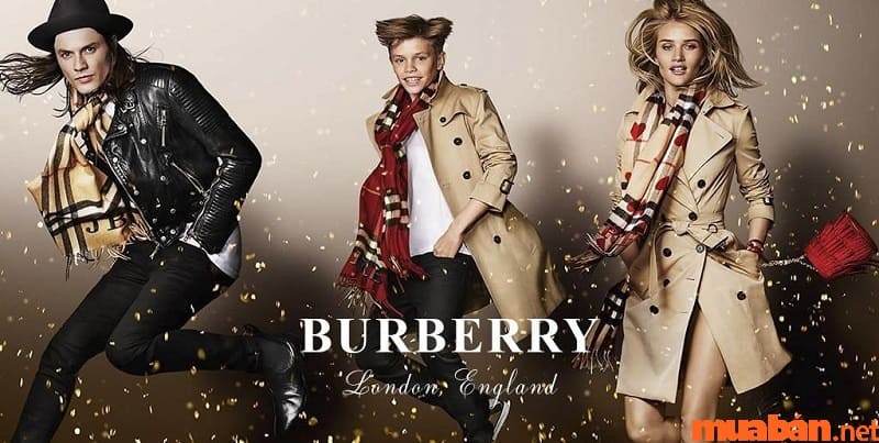 Burberry thuộc 1 trong 10 thương hiệu cao cấp