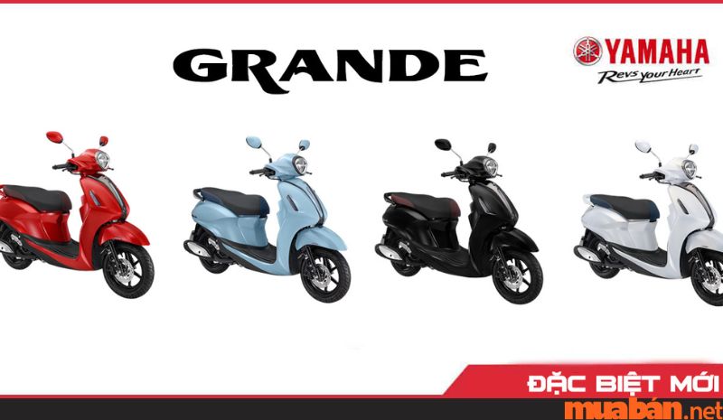 Màu xe Yamaha Grande phiên bản đặc biệt