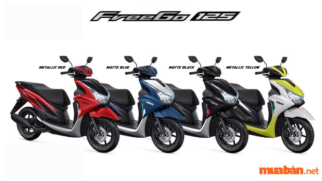 Yamaha Freego 2023 có mấy màu