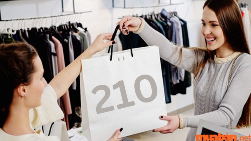 Ý nghĩa 210 nhập marketing mua sắm bán