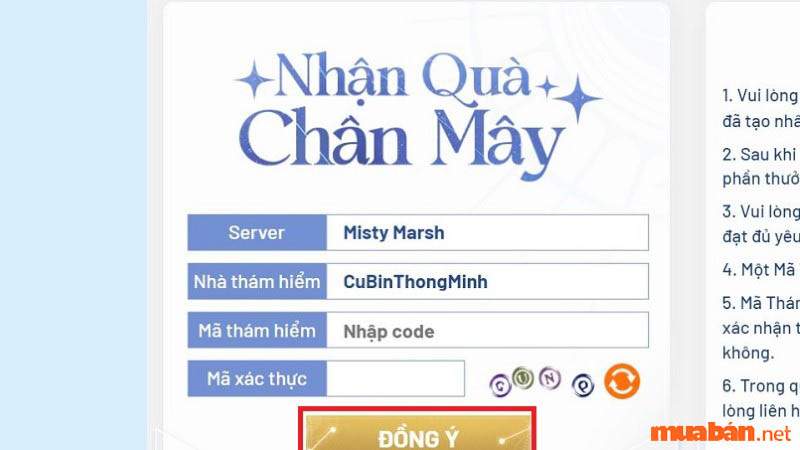 Bước 6: Click vào nút “Đồng ý”