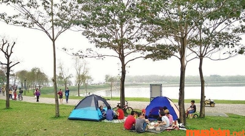 Nếu chưa biết Hà Nội có gì chơi thì hãy ghé cắm trại ở công viên Yên Sở