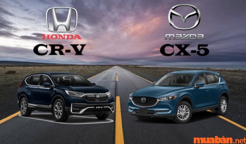 So sánh Mazda CX-5 với Honda CR-V
