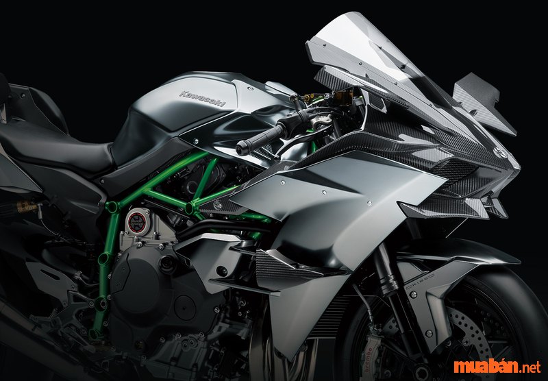 Ảnh Kawasaki Ninja H2R Độ Đẹp Mạnh Mẽ Chất Nhất