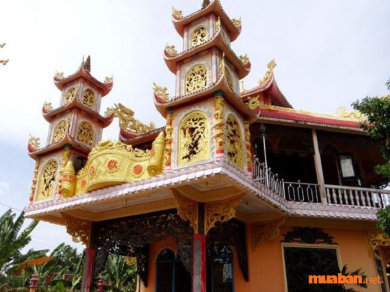 Tịnh xá Ngọc Thuận có kiến trúc độc đáo