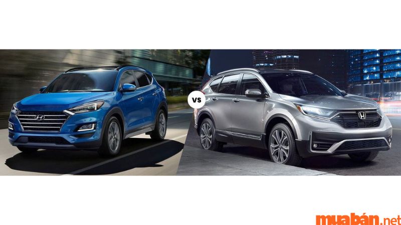 So sánh Hyundai Tucson 2023 với Honda CV-R