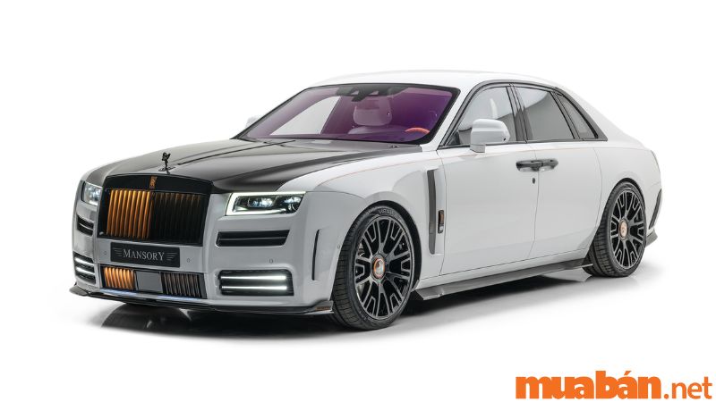Rolls Royce Ghost màu trắng