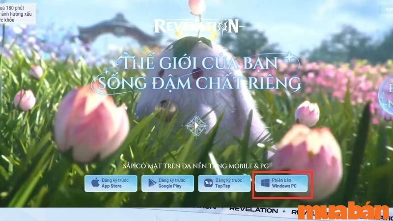 Hướng dẫn tải game Thiên Dụ trên PC - Bước 1