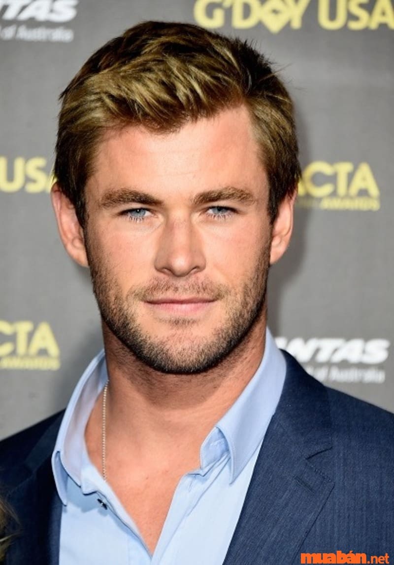 Chris Hemsworth - Nam diễn viên người Australia được biết đến với vai Thor trong series phim "Avengers"