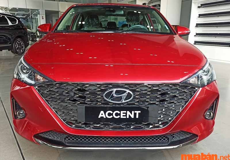 Bộ phận lưới tản nhiệt của Hyundai Accent