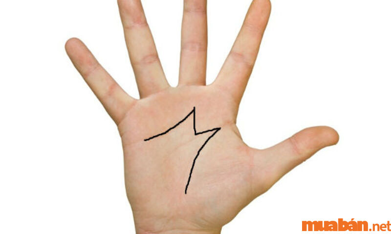 Bàn tay chữ M có chỉ tay thẳng hàng và cân đối