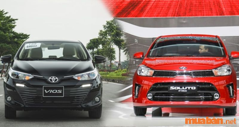 So sánh Kia Soluto và Toyota Vios