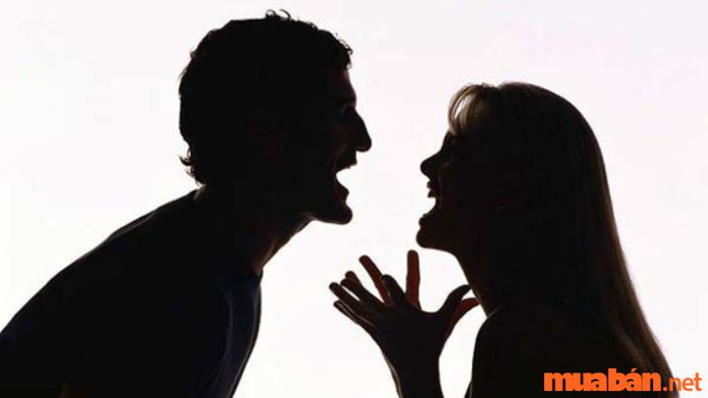 Quarrel in love
