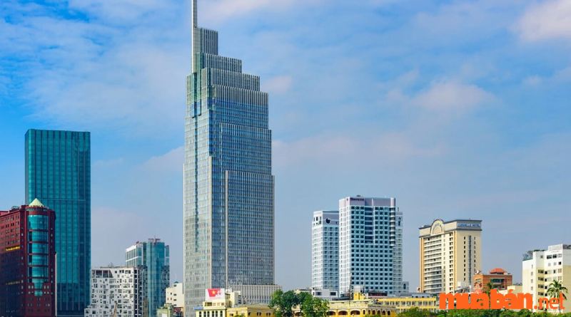 Tòa nhà cao nhất Việt Nam -Vietcombank Tower là một trong những tòa nhà cao tầng sở hữu vị trị đẹp tại Quận 1 