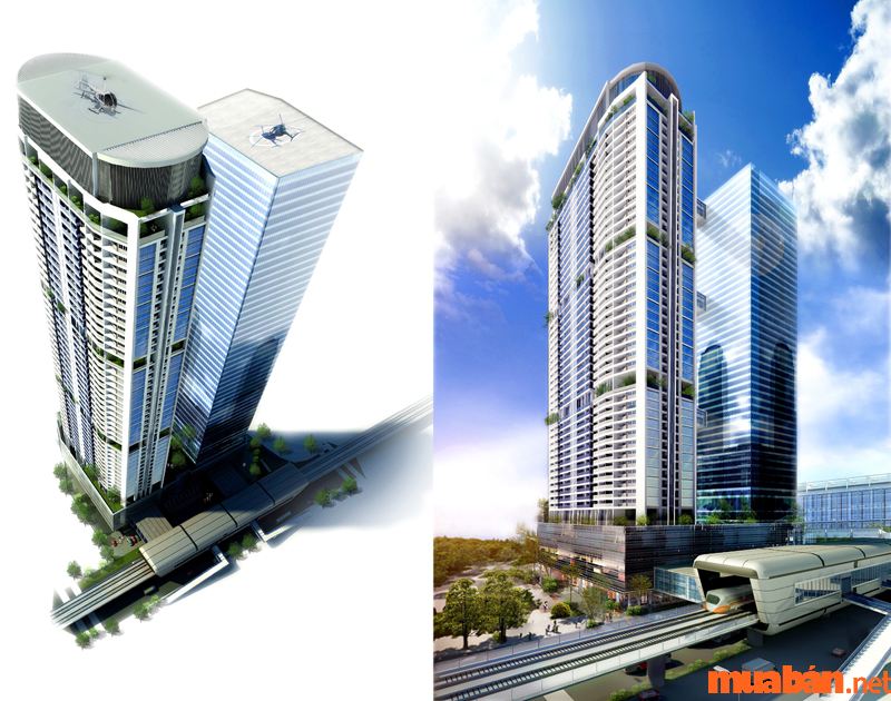 Tòa nhà cao nhất Việt Nam - Discovery Complex Residence Tower được xem là gã khổng lồ của thủ đô Hà Nội