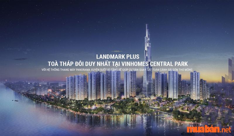 Tòa nhà cao nhất Việt Nam - The Landmark Plus