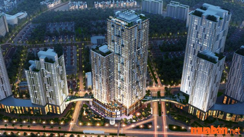 Tòa nhà cao nhất Việt Nam - Nét uyển chuyển như dải lụa Hà Đông của tòa HPC Landmark 105