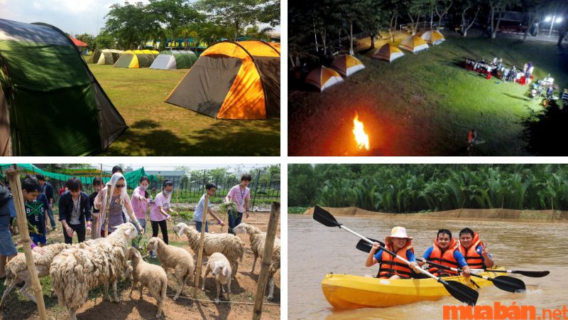 Glamping ở BCR Tourist Village