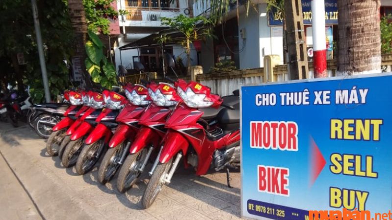 Cửa hàng thuê xe máy Đà Nẵng MOTORBIKE