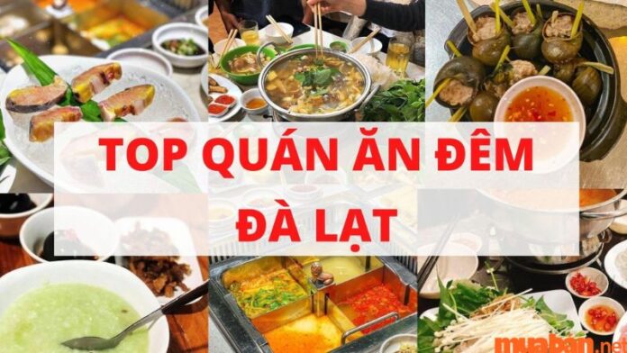 quán ăn đêm đà lạt