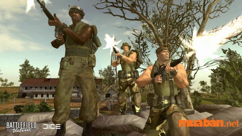 Battlefield là một tựa game chiến tranh quân sự được phát hành bởi hãng game nổi tiếng Electronic Arts