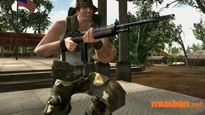 . Trong game, người chơi có thể lựa chọn và tham gia vào một trong hai phe là lính Mỹ hoặc lính Việt Nam