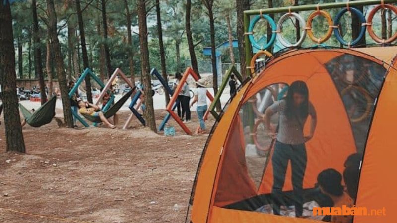Khu cắm trại My Hill Sóc Sơn là một địa điểm tuyệt vời khi bạn muốn có chuyến cắm trại gần Hà Nội cùng bạn bè hay gia đình. Bạn có thể tận hưởng một khoảng không gian thú vị và yên bình của thiên nhiên núi rừng.