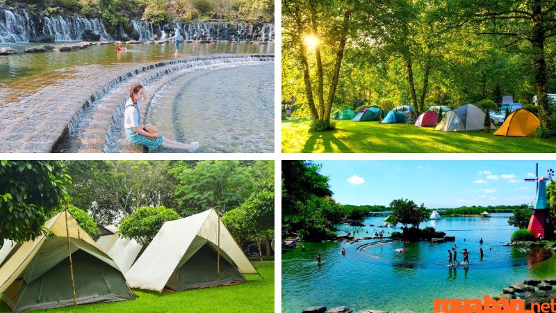 Địa điểm cắm trại công viên Suối Mơ Đồng Nai